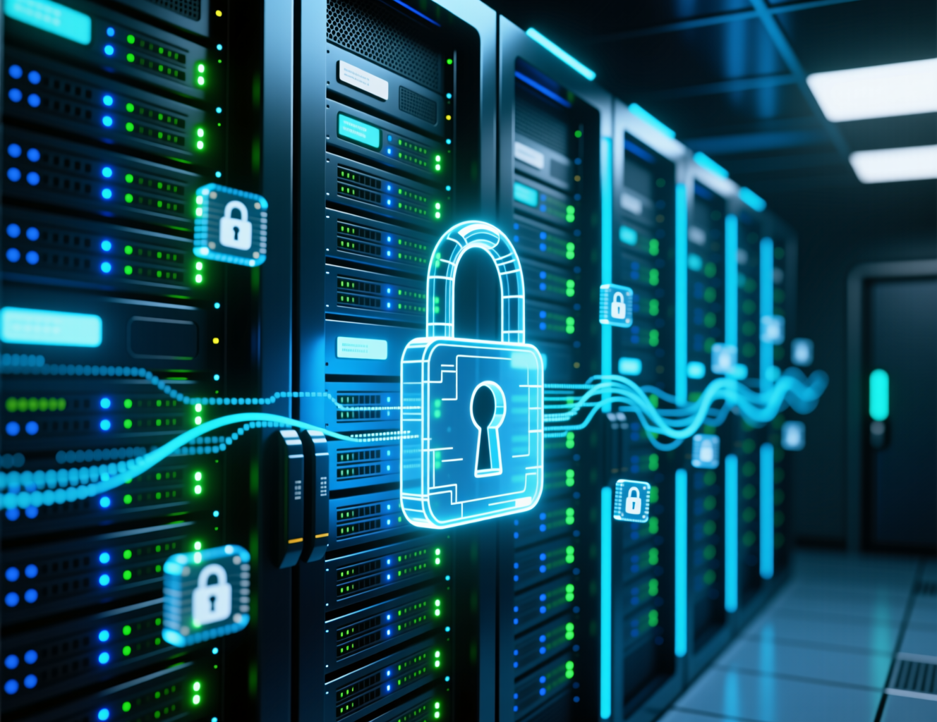 Secure file storage system with encrypted cloud storage and automatic backups